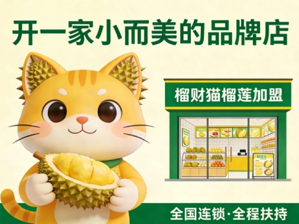榴财猫榴莲加盟怎么样